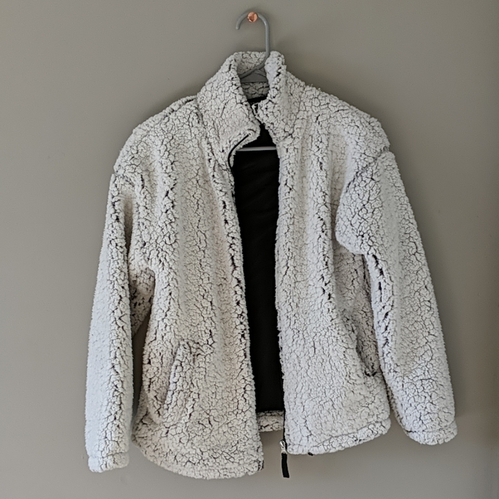 Faux shearling jacket